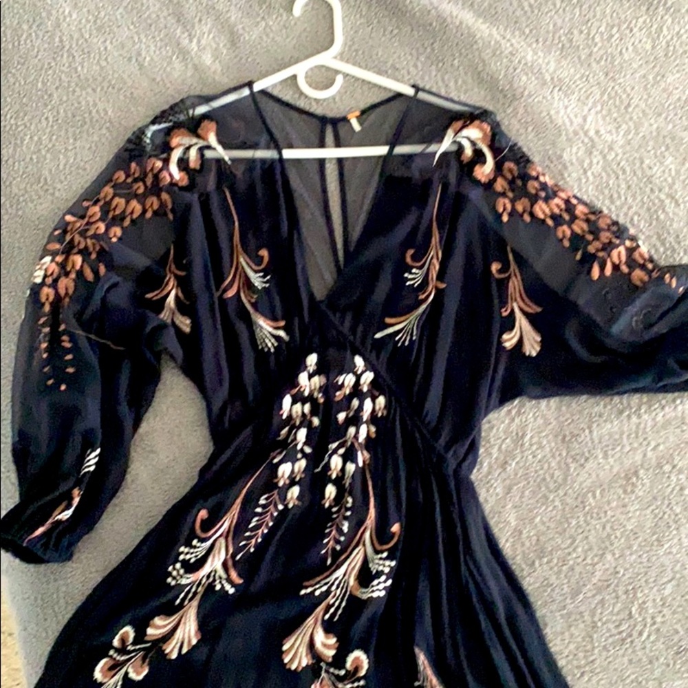 Free people black dress.